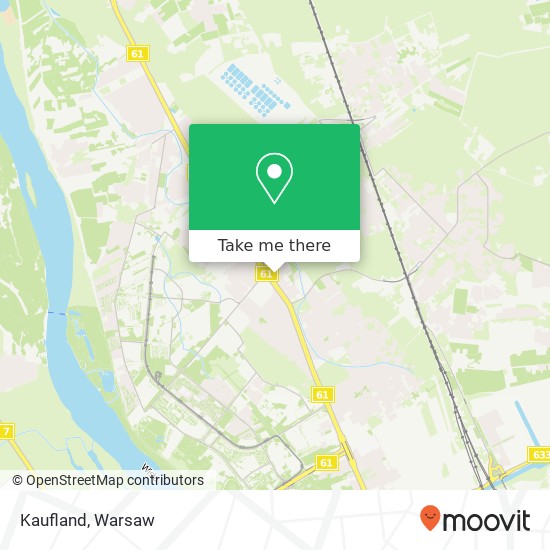 Kaufland map