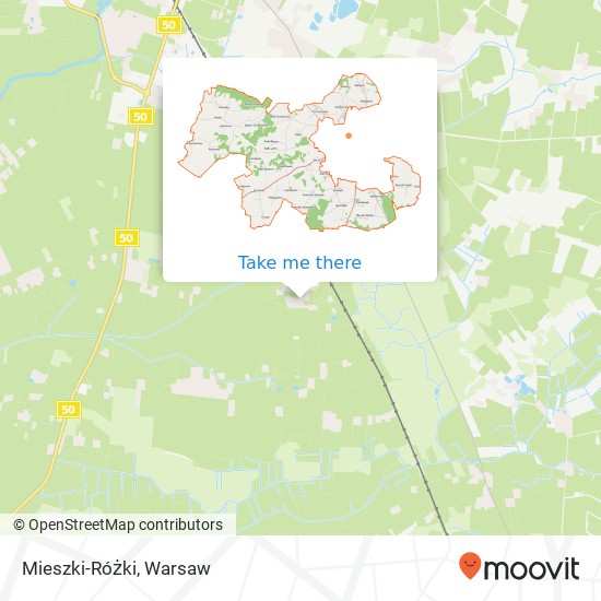 Mieszki-Różki map