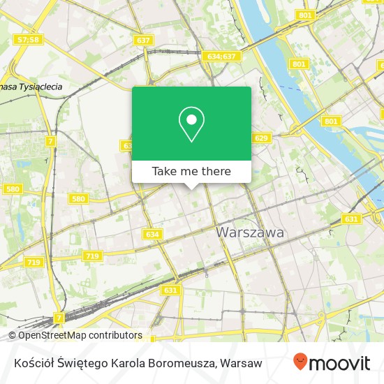 Kościół Świętego Karola Boromeusza map