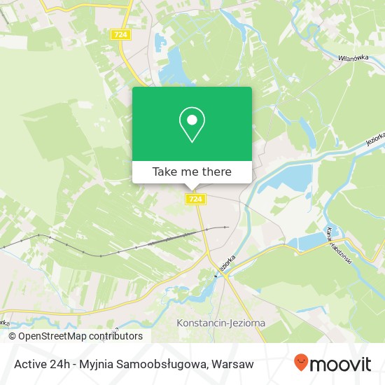 Active 24h - Myjnia Samoobsługowa map