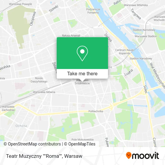 Teatr Muzyczny ""Roma"" map