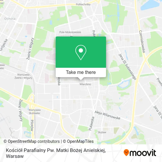 Kościół Parafialny Pw. Matki Bożej Anielskiej map