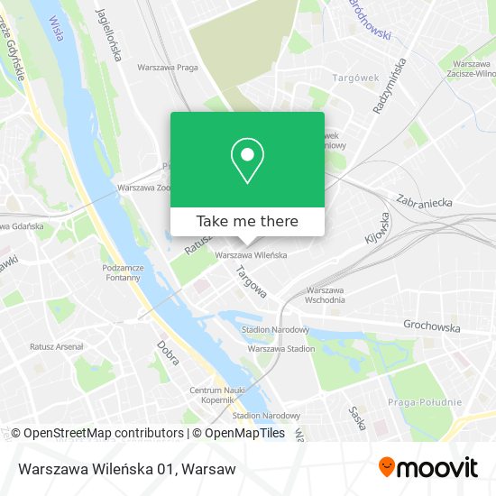 Warszawa Wileńska 01 map