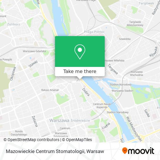 Mazowieckie Centrum Stomatologii map