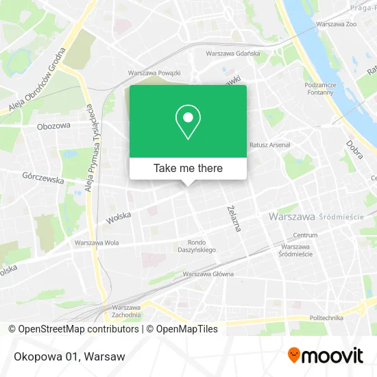Okopowa 01 map