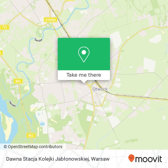 Dawna Stacja Kolejki Jabłonowskiej map