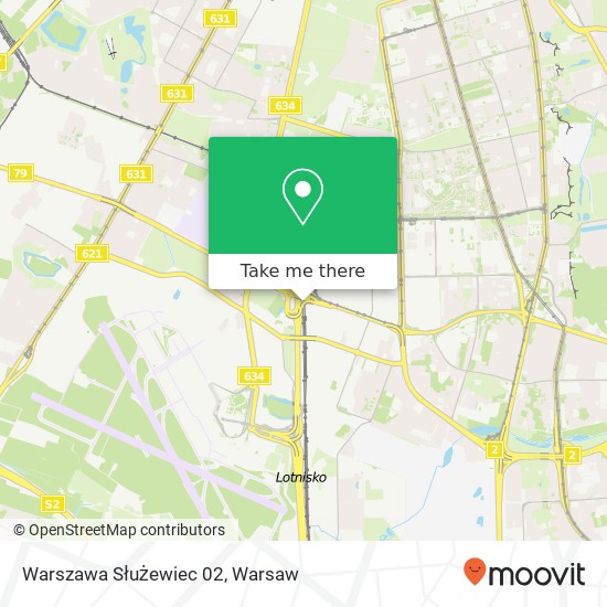 Warszawa Służewiec 02 map