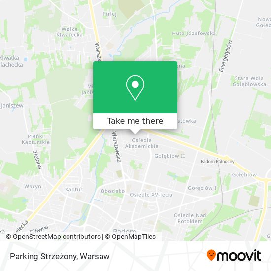 Карта Parking Strzeżony