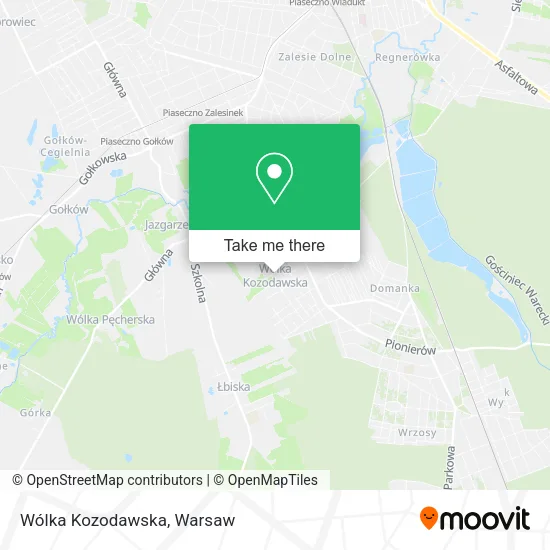 Карта Wólka Kozodawska