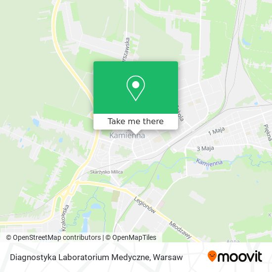 Diagnostyka Laboratorium Medyczne map