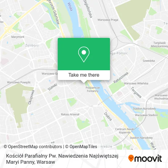 Kościół Parafialny Pw. Nawiedzenia Najświętszej Maryi Panny map