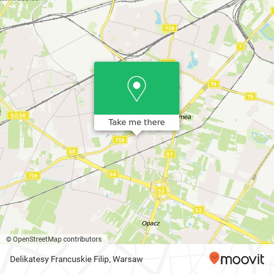 Delikatesy Francuskie Filip map