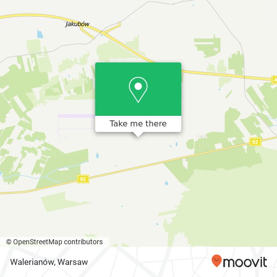 Walerianów map