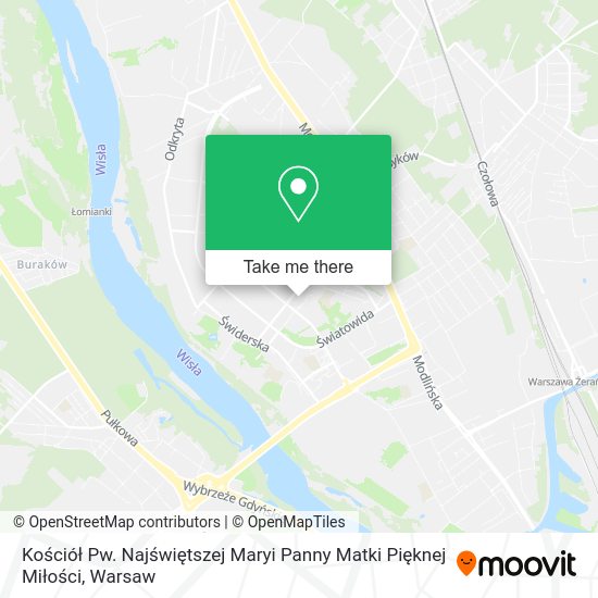 Kościół Pw. Najświętszej Maryi Panny Matki Pięknej Miłości map