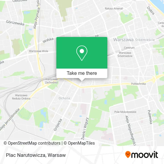Plac Narutowicza map