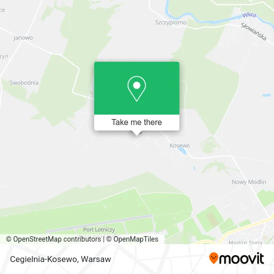 Cegielnia-Kosewo map