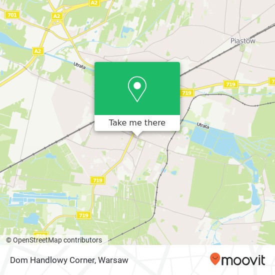 Dom Handlowy Corner map