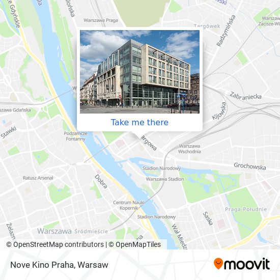 Nove Kino Praha map