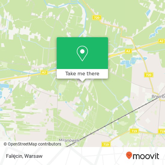 Falęcin map