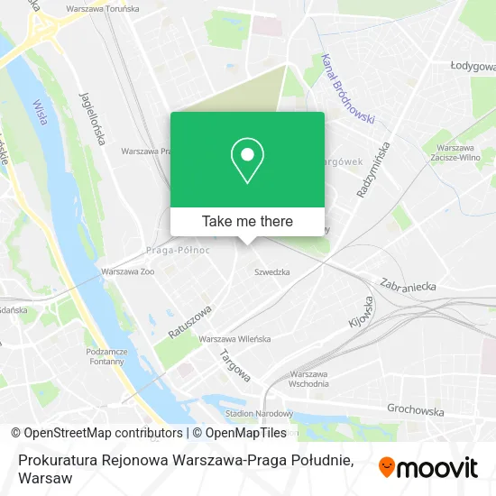 Prokuratura Rejonowa Warszawa-Praga Południe map
