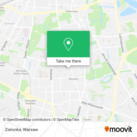 Zielonka map