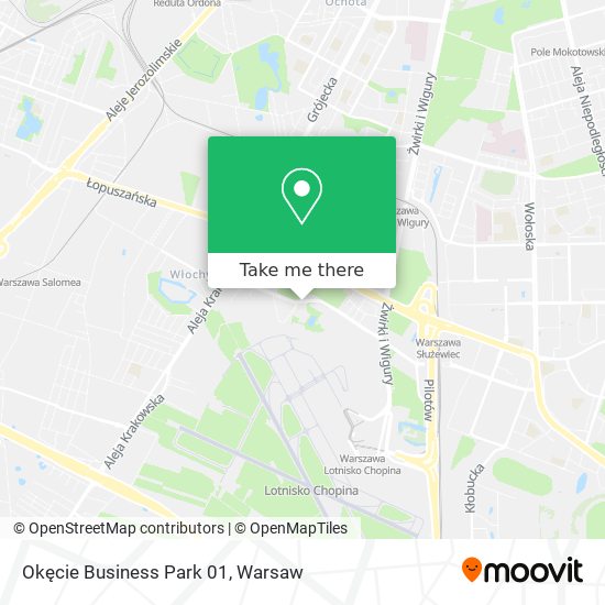 Okęcie Business Park 01 map
