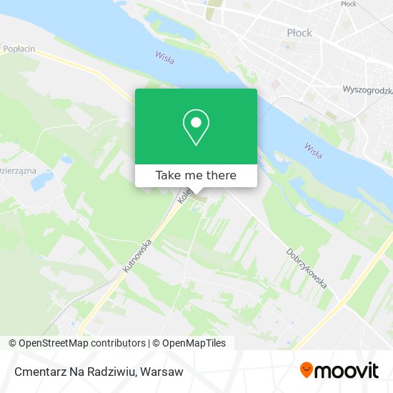 Cmentarz Na Radziwiu map