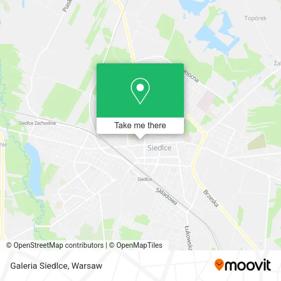 Galeria Siedlce map