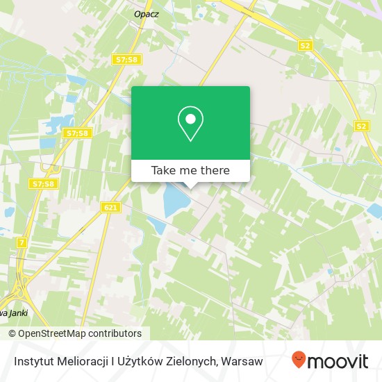 Instytut Melioracji I Użytków Zielonych map