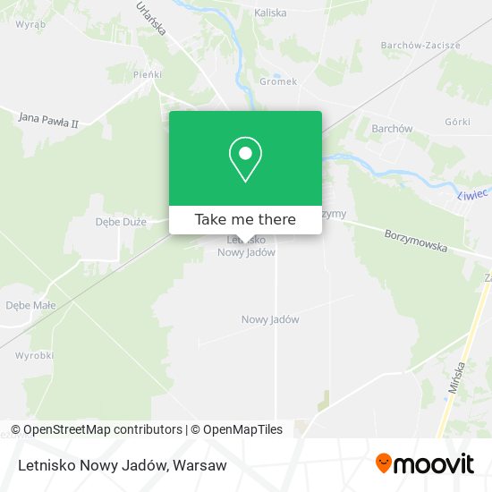 Letnisko Nowy Jadów map