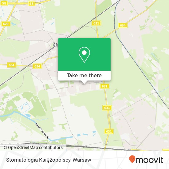 Stomatologia Księżopolscy map