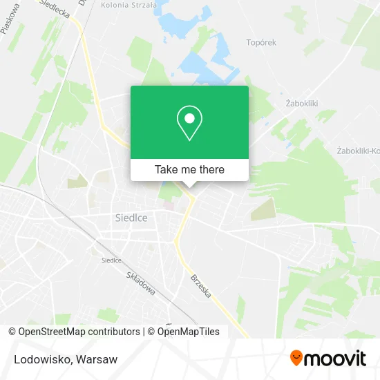 Lodowisko map