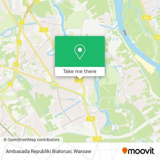 Ambasada Republiki Białorusi map