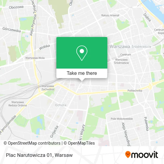 Plac Narutowicza 01 map