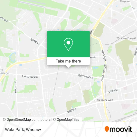 Wola Park map