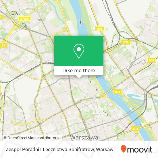 Zespół Poradni I Lecznictwa Bonifratrów map