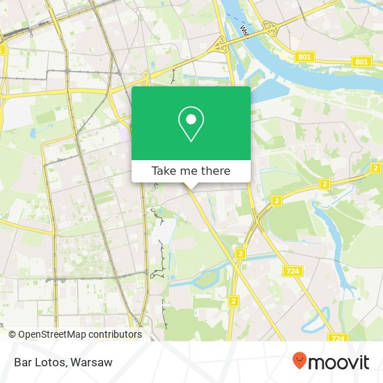 Bar Lotos map