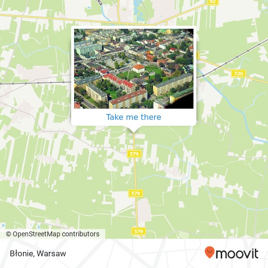 Błonie map