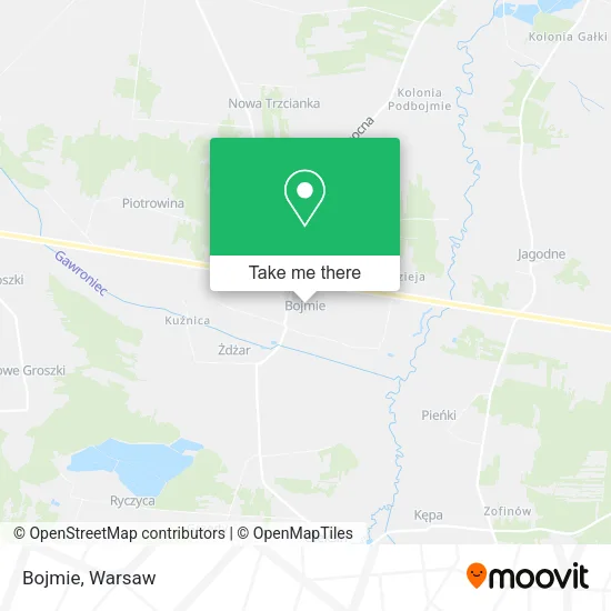 Bojmie map