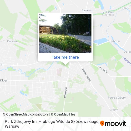 Park Zdrojowy Im. Hrabiego Witolda Skórzewskiego map