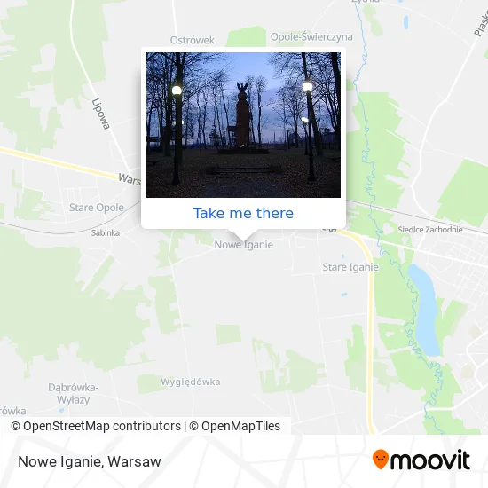 Карта Nowe Iganie