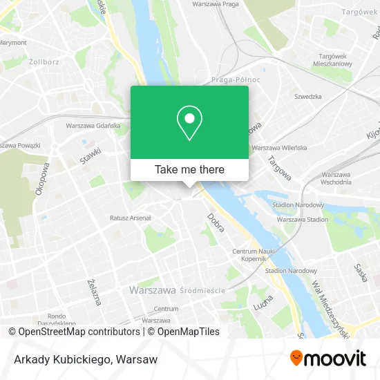 Arkady Kubickiego map