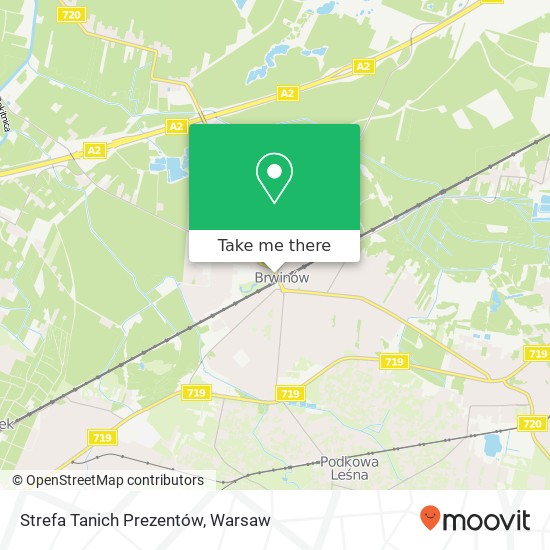 Strefa Tanich Prezentów map