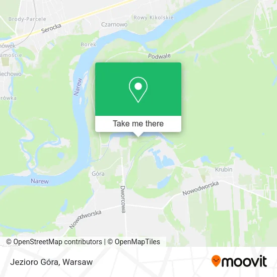 Карта Jezioro Góra