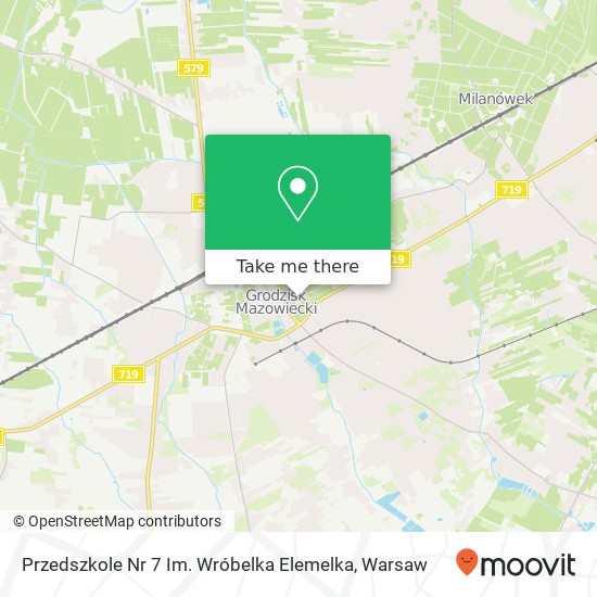 Przedszkole Nr 7 Im. Wróbelka Elemelka map