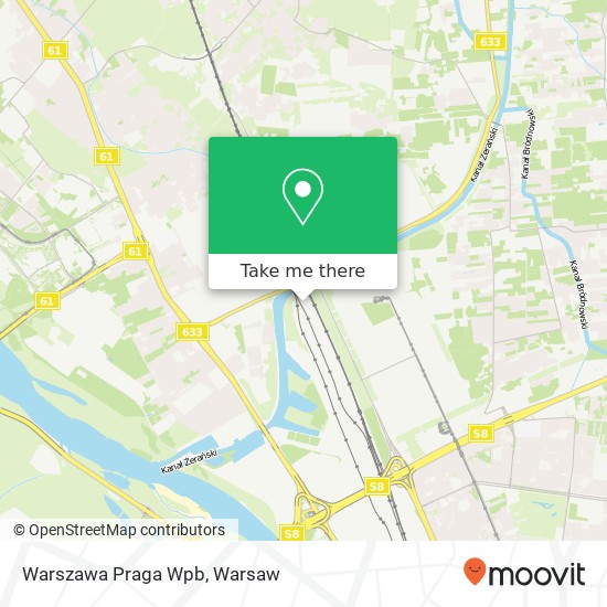 Warszawa Praga Wpb map