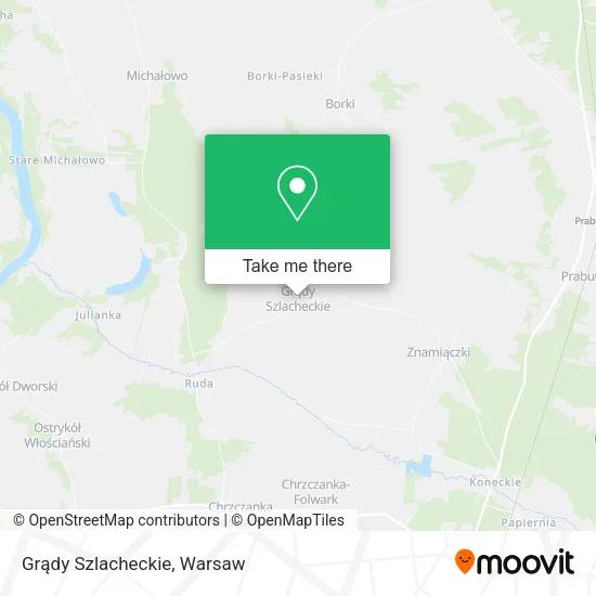 Карта Grądy Szlacheckie