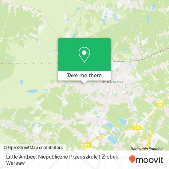 Little Antbee: Niepubliczne Przedszkole I Żłobek map