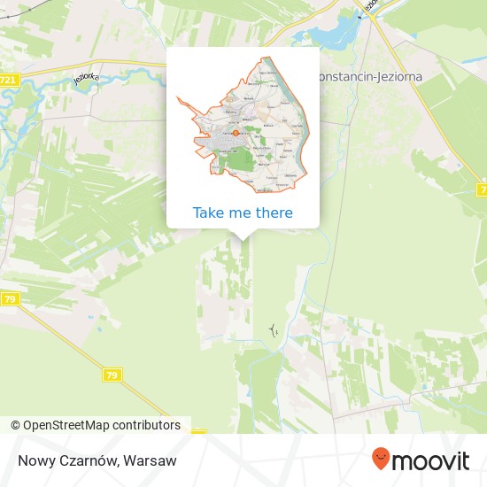 Nowy Czarnów map