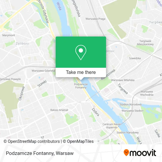Podzamcze Fontanny map